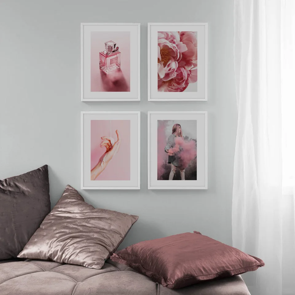 Pink-Landscape-Peony-Perfume-Animal-Quote-Nordic-Posters-And-Prints-Wall-Art-Canvas-Painting-Wall-Pictures (2)