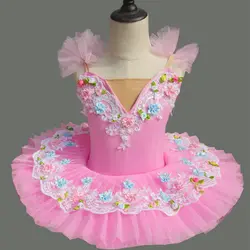 Юбка для балета костюм немного лебедь ребенок юбка-пачка жгут Новые Детские Show пачка