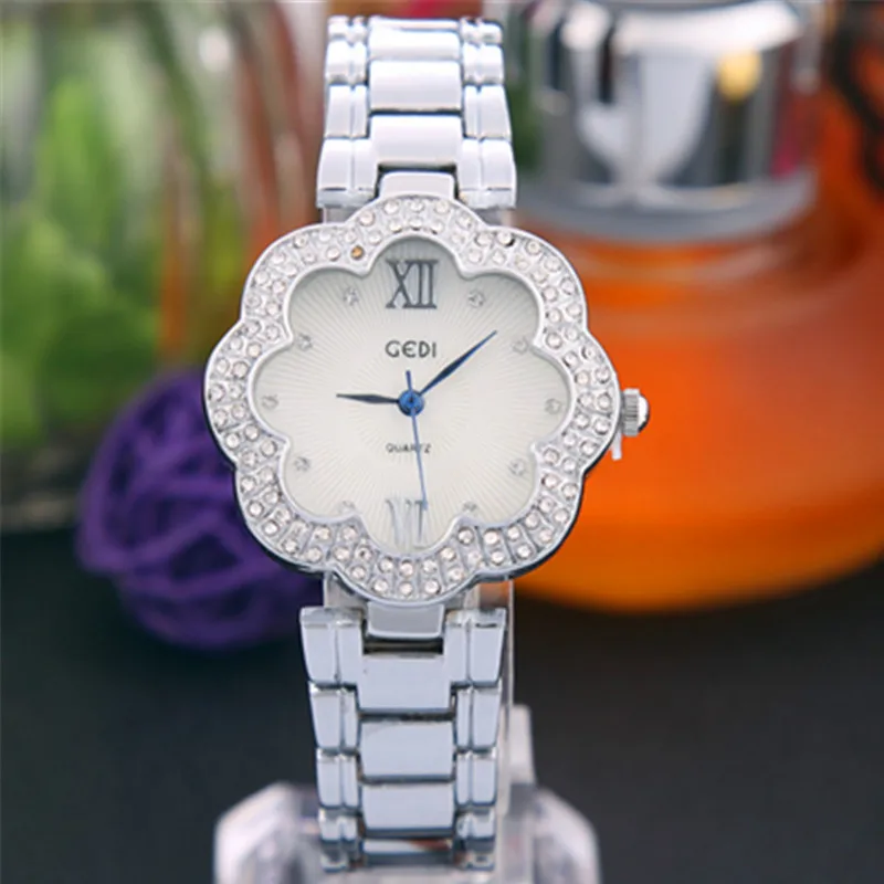 

Womens Watches Top Brand Fashion Ladies Watch Rose Gold Waterproof Diamond Fashion Watch Casual Quartz Watch