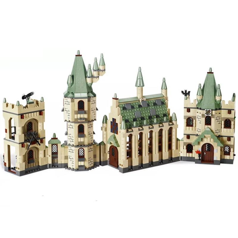 

brand 16030 1340Pcs Harry Hogwart's Castle model Building Blocks sets education toys for Kids gifts Compatible With Lego