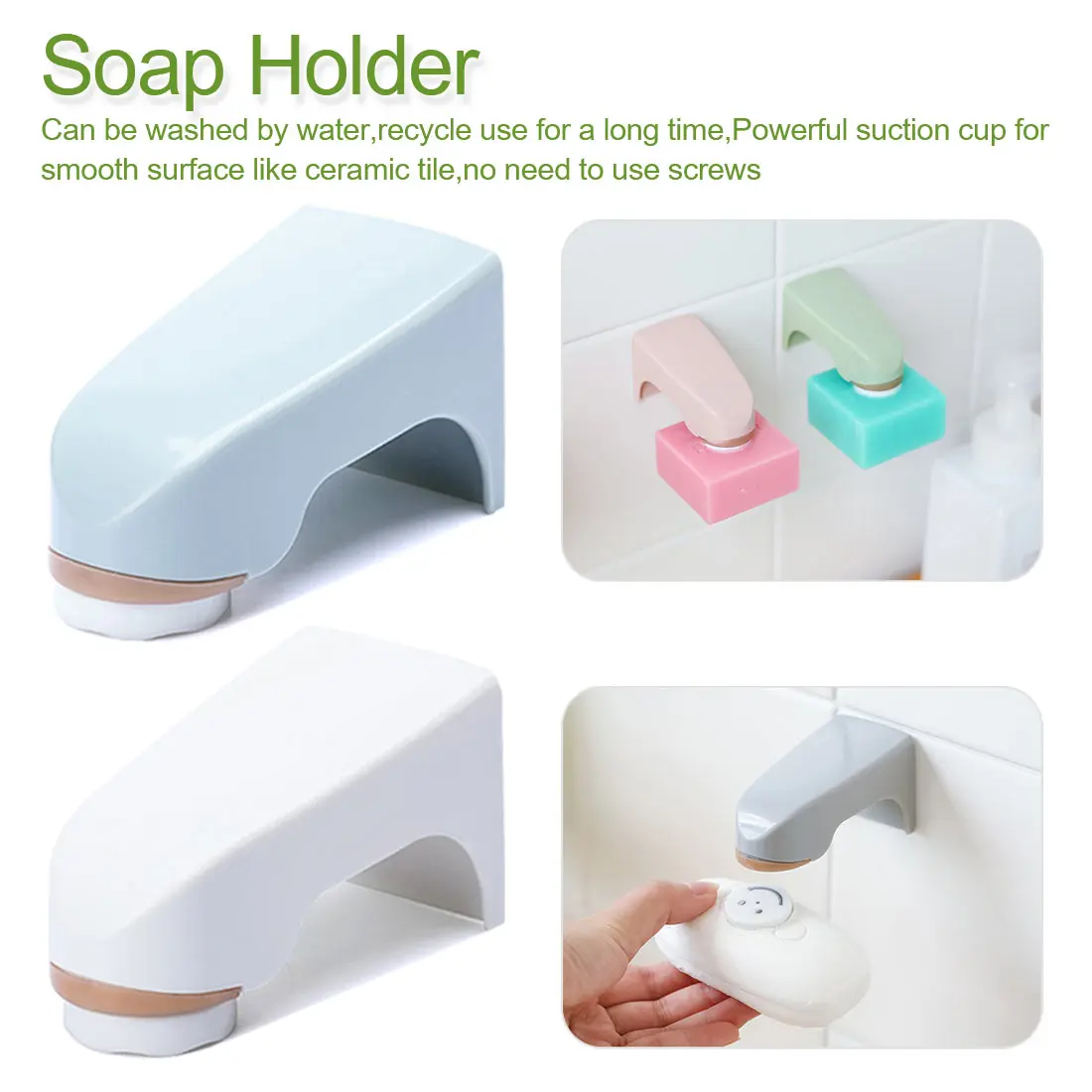 

Magnet Magnetic Soap Holder Bathroom Soap Dishes Convenient Prevent Rust Dispenser Adhesion Wall Attachment Dishes