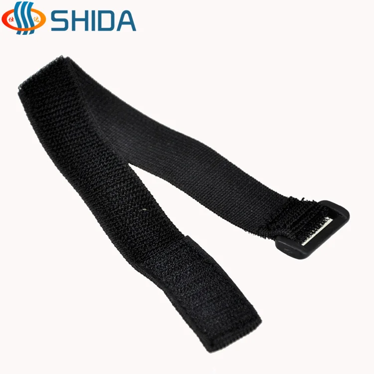 

10pcs 3*60cm black Stretch Elastic magic tape sticks band Strap Hook&Loop Tape Bungee Cord