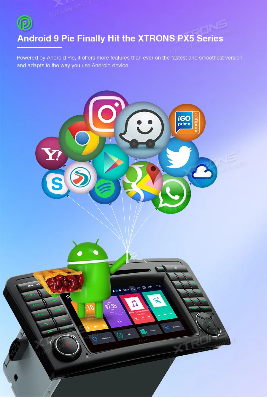 Sale New 7" Android 9.0 OS Car DVD Multimedia Navigation GPS Radio for Mercedes-Benz ML-Class W164 2005-2011 &GL-Class X164 2006-2012 3 Sale New 7" Android 9.0 OS Car DVD Multimedia Navigation GPS Radio for Mercedes-Benz ML-Class W164 2005-2011 &GL-Class X164 2006-2012 3