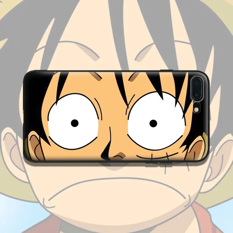

ONE PIECE Monkey D Luffy Cover Shell For Apple iPhone 5 5S SE 6 6S 6Plus 6sPlus 7 7Plus 8 8Plus X Soft Silicone Tpu Phone Case