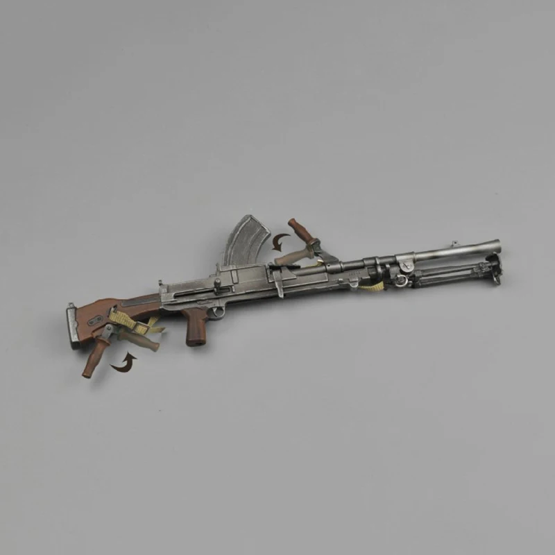 

1/6 scale WWII British soldier bren machine gun model for 12 inches action figure accessories