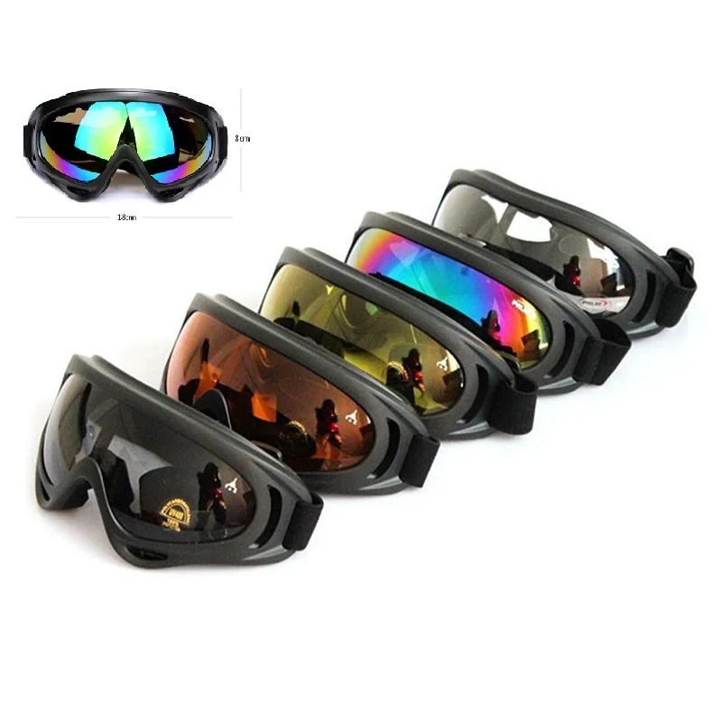

5 Colors Motorcycle UV Protection Windproof Goggles Cycling Dirt Bike ATV Glasses Eyewear