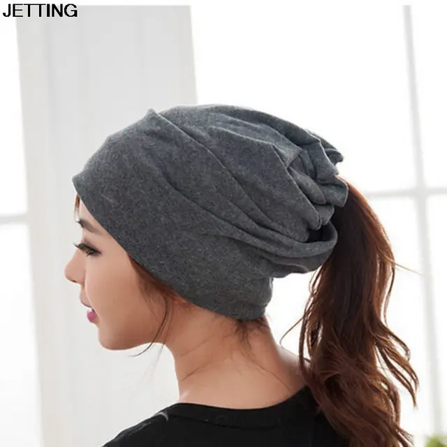 Snood Porn - US $1.85 17% OFF|Cotton Knitting Wool Unisex Soft Warm Hat Scarf Snood Hats  Snood Caps Men Women Cap Autumn Winter Two Ways Wear Beanies-in Women's ...