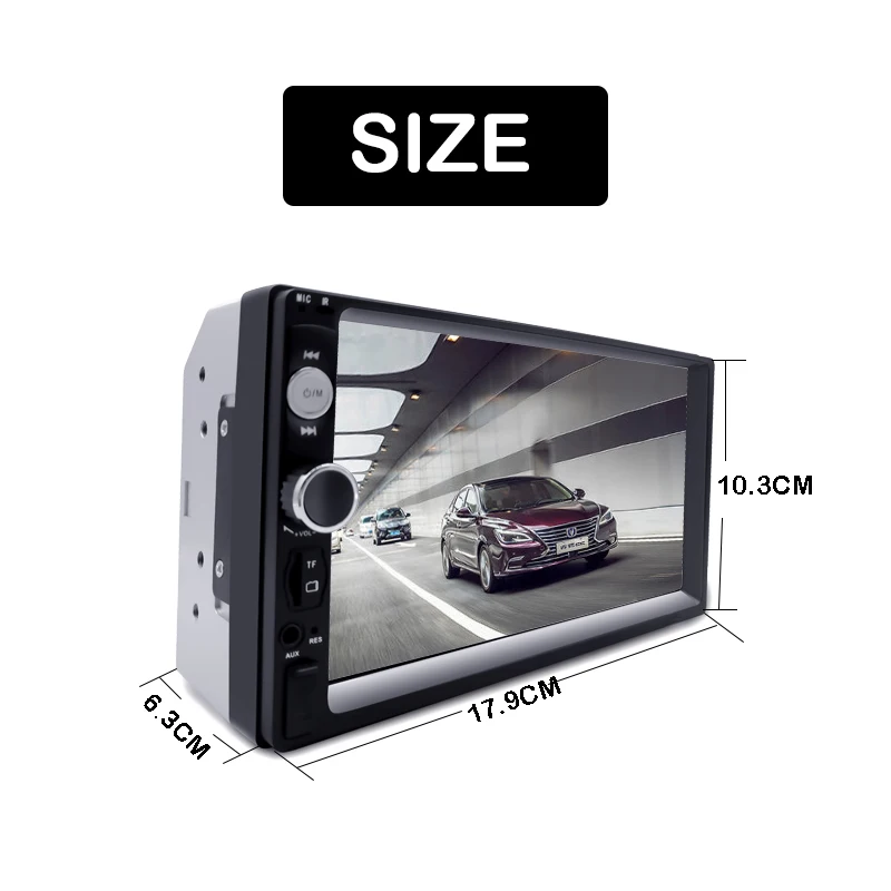 2 Din автомагнитола 2 Din Автомобильный мультимедийный плеер стерео " сенсорный экран видео MP5 плеер Авто Радио резервная камера Android