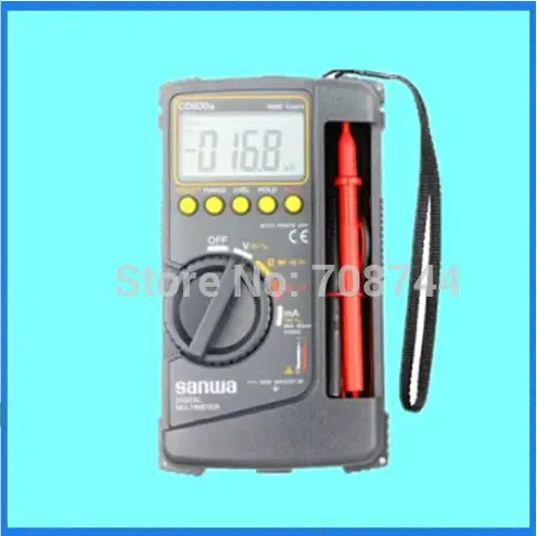 

New SANWA DIGITAL Multimeter CD800A CD800a DMM 4000 Volt Counter Tester Meter