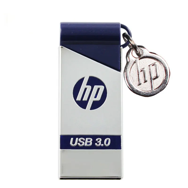 hp USB флеш-накопитель, USB 3,0, 16 ГБ, 32 ГБ, 64 ГБ, 128 ГБ, Cle, USB3.0, металлический бизнес-диск, на ключ, карта памяти, новая флешка, 128 ГБ - Color: X715W Standard