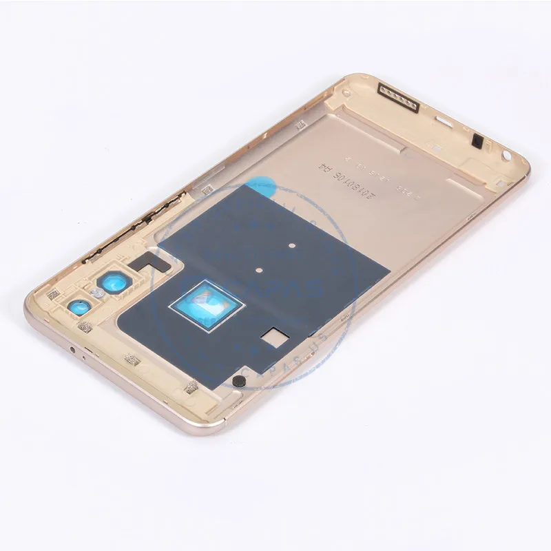 Задняя крышка корпуса для Xiaomi Redmi Note 5 Pro металлическая задняя аккумулятора +