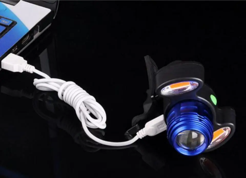 Cheap FTW Bicycle Light Front Light Headlamps usb Rechargeable Bicycle Accessories Riding Equipment Mountain Mount Light Flashlight 02 13