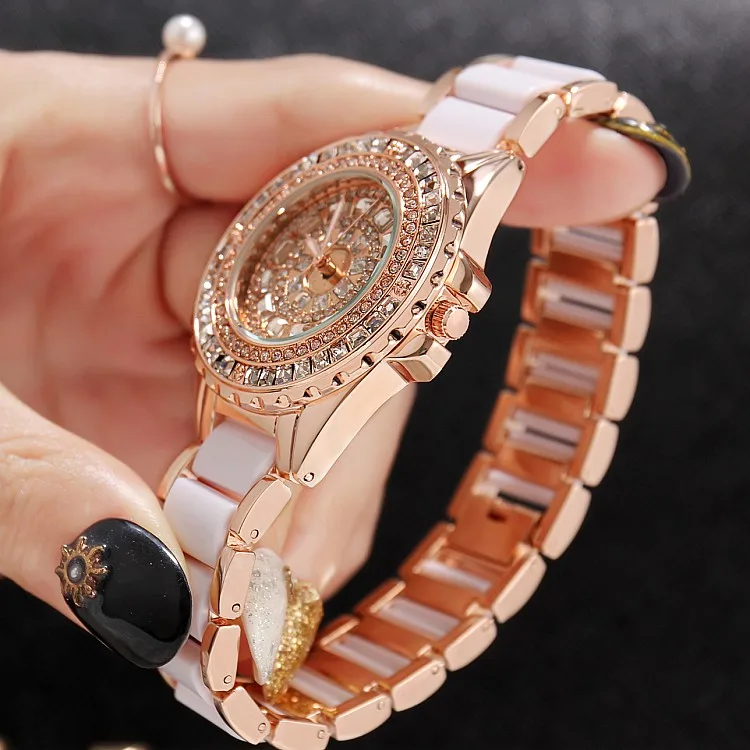 Новые горячие GEDI модные керамические часы для женщин Топ люксовый бренд женские кварцевые часы 2 шт. Часы Relogio Feminino Hodinky