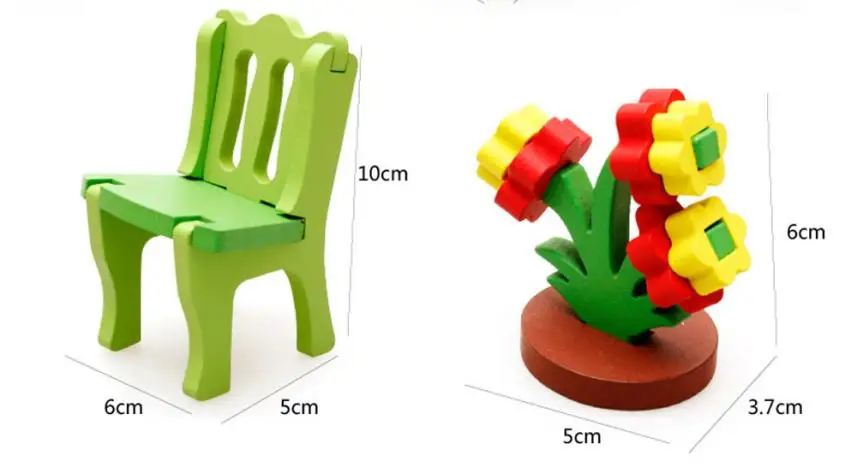 2017 Nuevo niños educativos verde juguete de madera 3D rompecabezas Juguetes tabla silla cómoda brinquedos educativos el precio más bajo 2017 Nuevo niños educativos verde juguete de madera 3D rompecabezas Juguetes tabla silla cómoda brinquedos educativos el precio más bajo