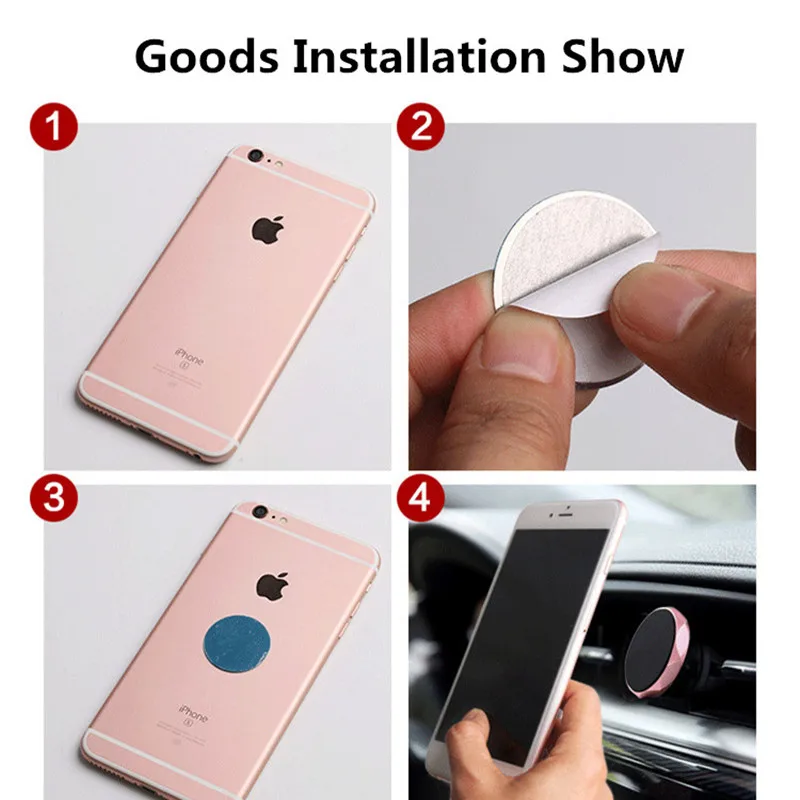 المغناطيسي الهواء تنفيس جبل المحمول حامل هاتف ذكي المغناطيس دعم الهاتف المحمول الهاتف الخليوي مكتب اللوحي GPS سيارة حامل هاتف