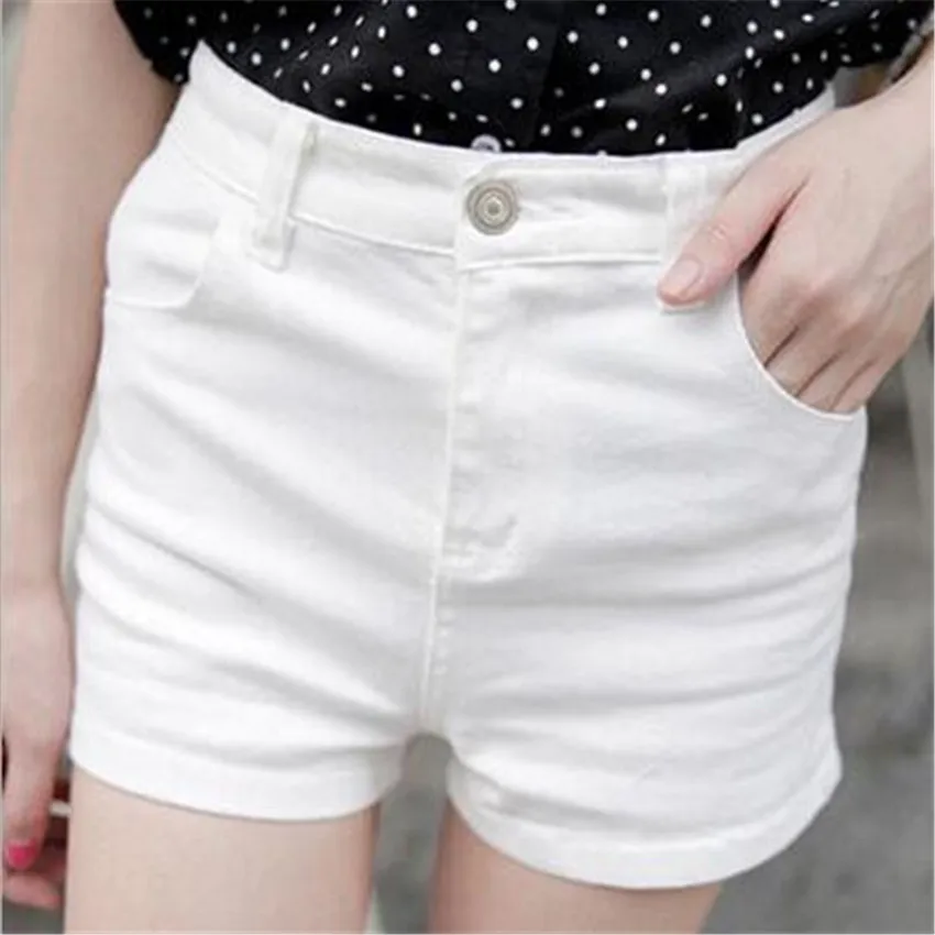 

high waist jeans woman 2017 new fashion Solid color Straight Elastic force Thin ripped jeans for women jeans american apparel