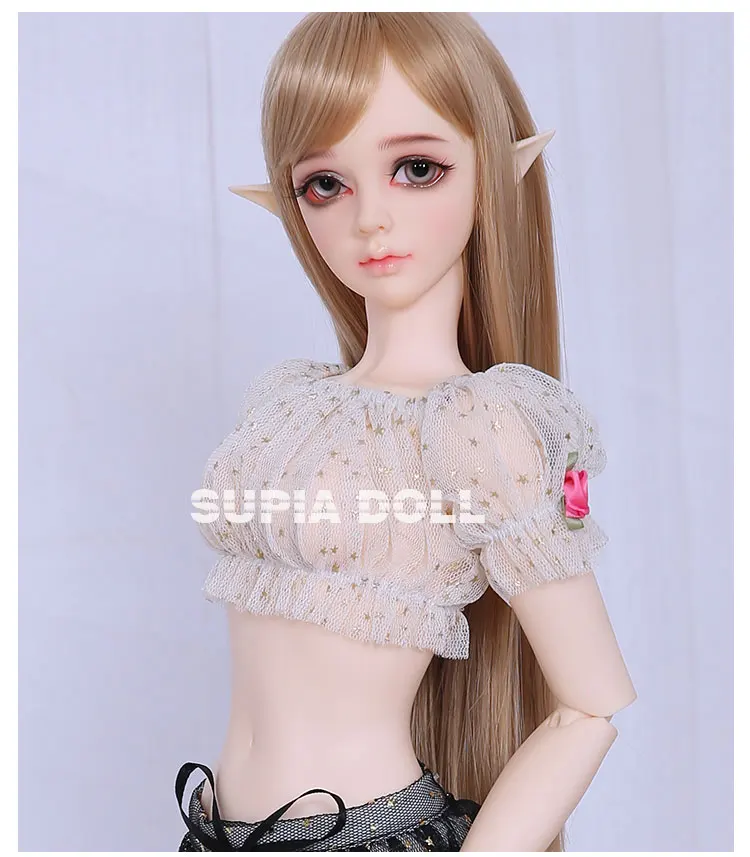 BJD SD куклы Supia Lina девушка 1/3 Смола Firgures Fullset Сказочная страна Dollmore Littlemonica Supergem с опциональными эльфийскими ушами