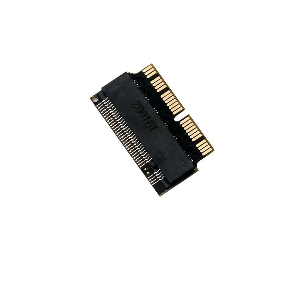 Añadir Tarjetas PCIE a M2 adaptador M.2 SSD adaptador PCIE SSD M2 adaptador M.2 NGFF AHCI SSD de 2280 12 + 16 Pin para Macbook Air 2013 Añadir Tarjetas PCIE a M2 adaptador M.2 SSD adaptador PCIE SSD M2 adaptador M.2 NGFF AHCI SSD de 2280 12 + 16 Pin para Macbook Air 2013