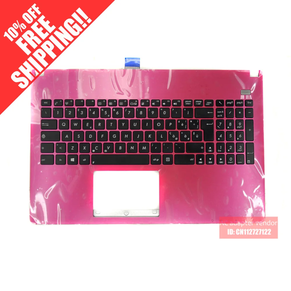 Новый красный цвет для ASUS X501 X501A X501U X501EI X501X X501XE Palmrest C shell IT Итальянский | Компьютеры
