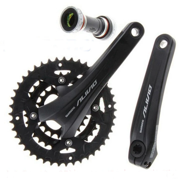 Велосипедная цепь SHIMANO ALIVIO велосипедная с тройником для mtb 3*9s 27S креплением на