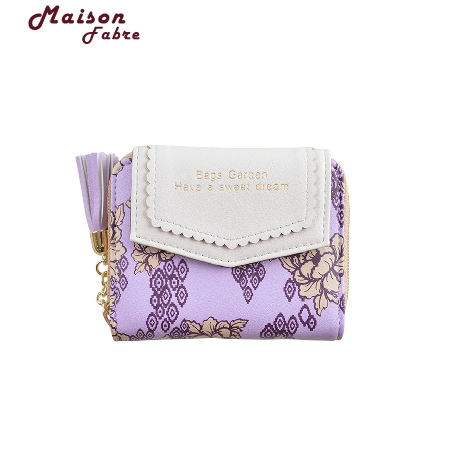 

New Fashion Wallet Leather Vintage Womens Carteira Feminina Money Bag Card Holder Bifold Female Wallet Purse Clutch Card Holder