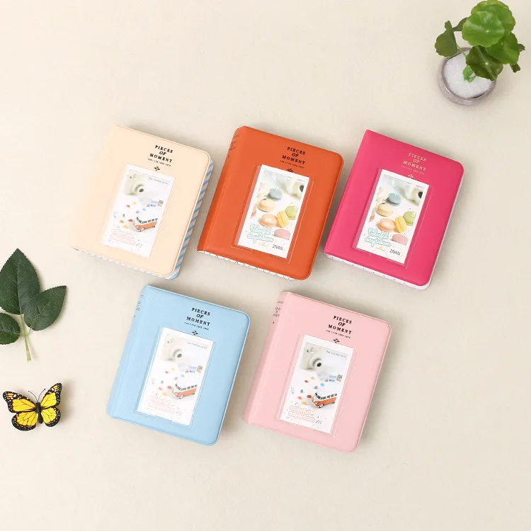 64 кармана Polaroid Фотоальбом мини Instant Picture чехол для хранения Fujifilm Instax Mini плёнки 8