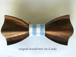 Новые деревянные галстук-бабочка галстук ручной работы для 2016 стиль галстук комплекты