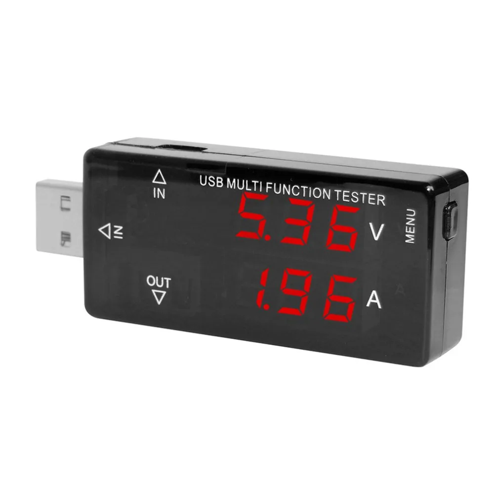 Профессиональный Интеллектуальный USB 2,0 Напряжение Амперметр Мобильная мощность тест детектор емкость батареи тест er KWS-A16 Лидер продаж