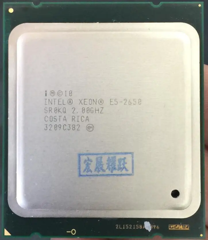 

Intel Xeon Processor E5-2650 E5 2650 CPU 2.0 LGA 2011 SROKQ C2 Octa Core Desktop processor 100% normal work