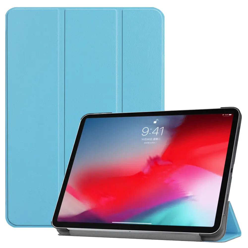 Чехол для Apple ipad pro 11 модный Ультра тонкий PU кожаный чехол откидная крышка устойчивый планшетный ПК защитная оболочка для ipad pro 11