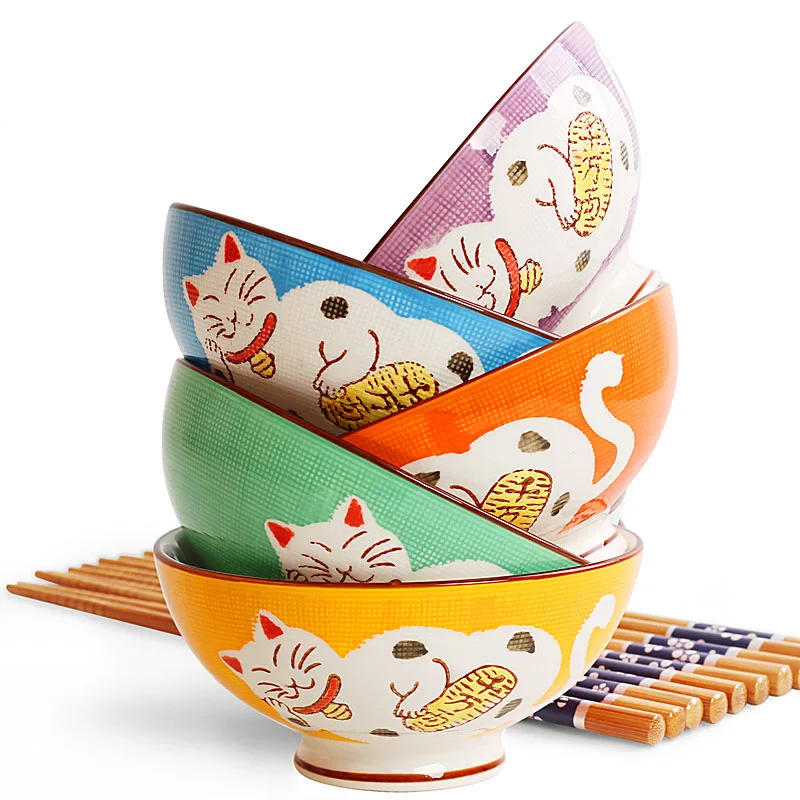 Endulge bedford yanhuang japanese style tableware glaze colored drawing