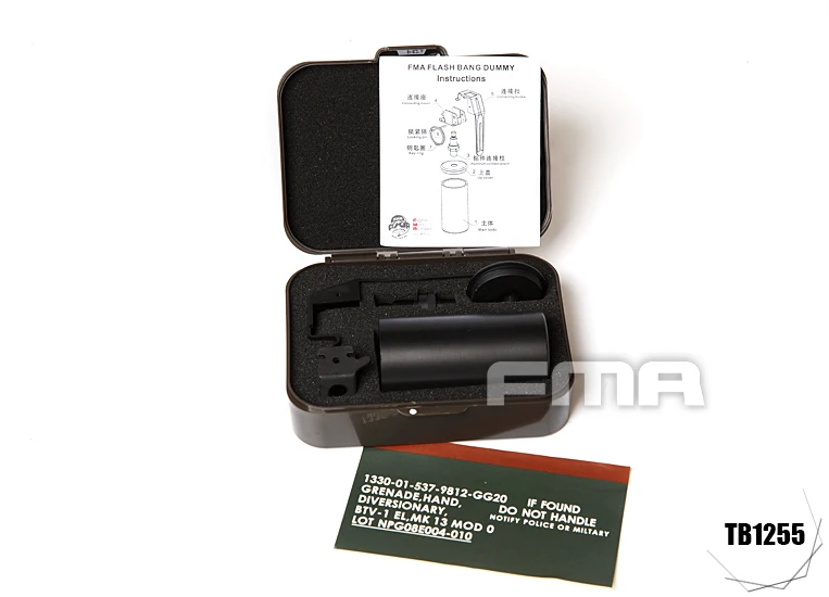 FMA MK13 короткая версия шок модель Flash Bang манекен для Molle системы TB1255