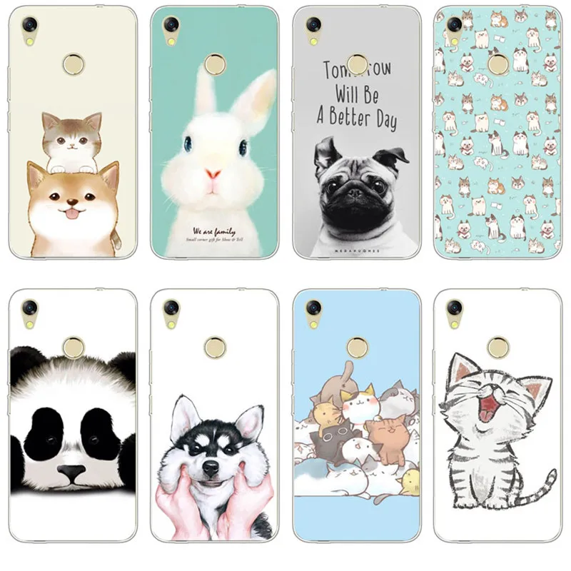

Infinix Hot 5 X559 Case,Silicon Cute cat cartoon Painting Soft Back Cover for Infinix Hot5 X559 X559C Phone protect cases shell