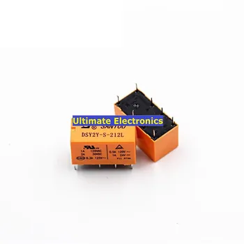 

10pcs DSY2Y-S-212L 12VDC two sets of conversion 8 feet 1A120VAC for HFD27-012-S