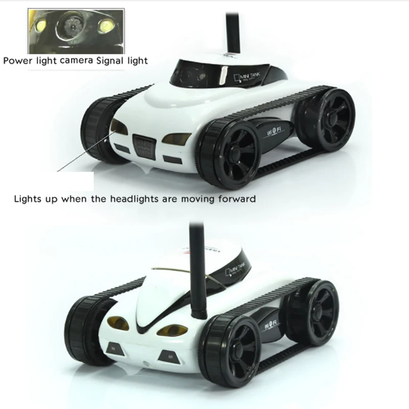 

RC Tank Car 777-270 Shoot Robot with Camera Wifi IOS Phone Remote Control Mini Tanks Children's Educational Toys