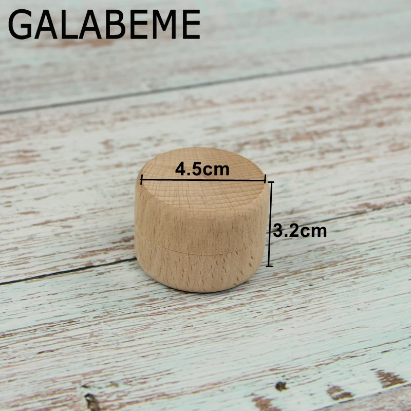 Galabeme персонализированные деревенский обручальное кольцо Bearer Box пользовательские именами и датой выгравировать обручальное кольцо из коробки Свадебные украшения