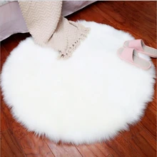 Из мягкой шерсти Textil круглый Морден Стиль ковры для Гостиная Спальня ковры стул компьютерный коврик дома прихожей коврик
