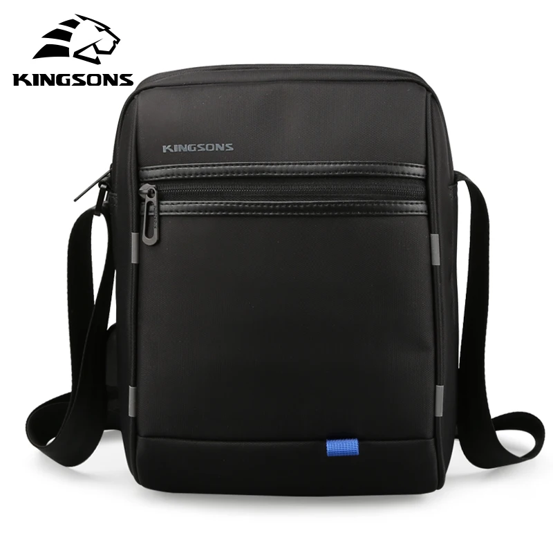 Kingsons العلامة التجارية الشهيرة الرجال حقيبة عارضة رجل الأعمال حقيبة ساع خمر الرجال Crossbody حقيبة Bolsas الذكور حقائب كتف