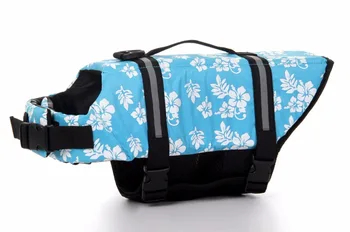 

Dog LIFE JACKET Pet Preserver Aquatic Swimming Vest ALL SIZES Water Safety Saver