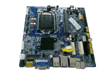 HCIPC M4212 1 ITX HCM81X61A H81 LGA1150 мини itx материнская плата 2 PCIE 6COM6USB2.0 + 2USB3.0 Дифференциальная