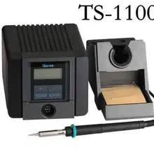 Быстрый TS1100 умная паяльная станция без свинца 90 Вт термостатический Регулируемый Электрический паяльник припой