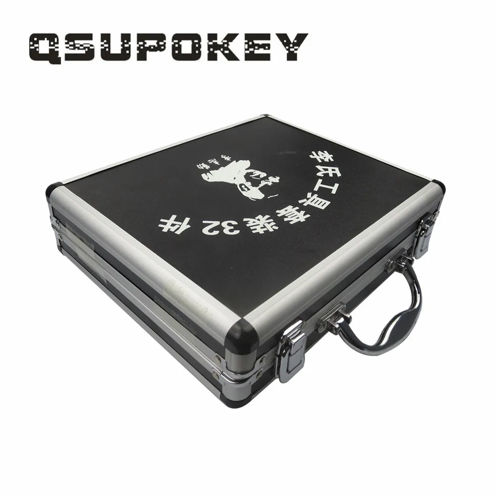 

QSUPOKEY Genuine LiShi 32pcs 102pcs /set Original 2 in 1 Lishi Tool 32set or 102 full set Repair Tool for Car Lock