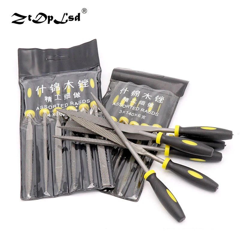 6Pcs/Lot Assorted File Mini Rasp Diamond Needle Set Repair Tool Wood Grinding Hand Tools Metal Jewelry Filing Woodworking Files|Abrasive Tools| - AliExpress