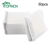 TOPINCN 50 шт., для пищевых продуктов фильтр-пакеты для кофе Портативный висит ухо Стиль Кофе бумажные фильтры капельная Кофеварка Пакетоделательная инструмент