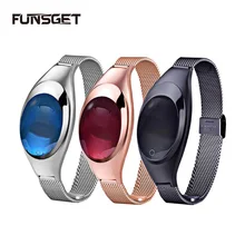 Funsget Smart Watch Кровяное Давление Монитор Сердечного ритма Шагомер браслет Для Iphone Android для Женщин Девушки Подарок