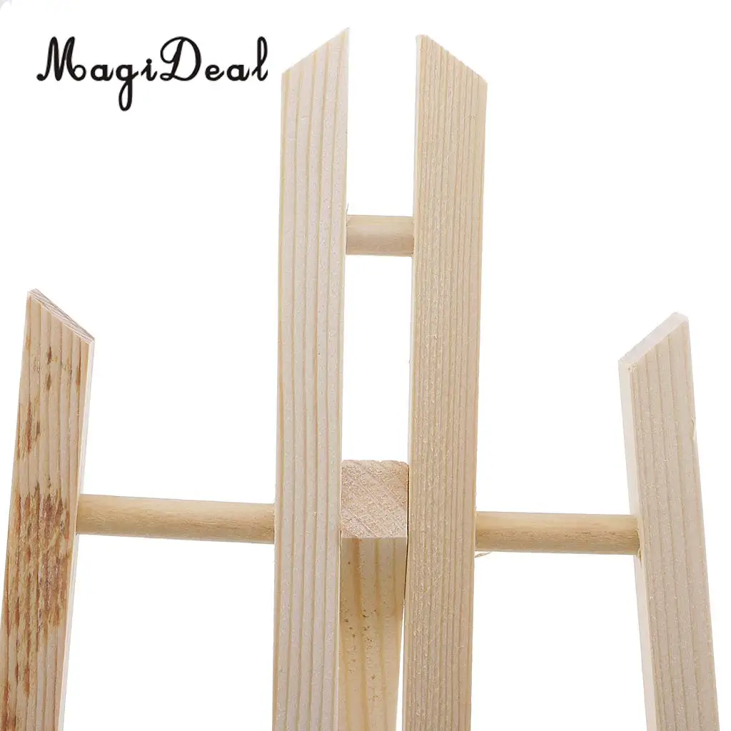 Foldable Wooden Desk Tabletop Easel Canvas Picture Photo Stand Display Holder for Artist Children Kids Painting 30cm