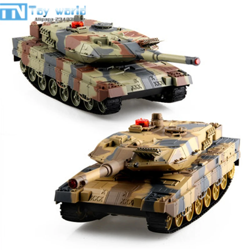 1:24 516C RC боевой танк игрушка Моделирование Инфракрасный RC боевой управления автомобилем автомобиля военные игрушки для взрослых и детей подарки