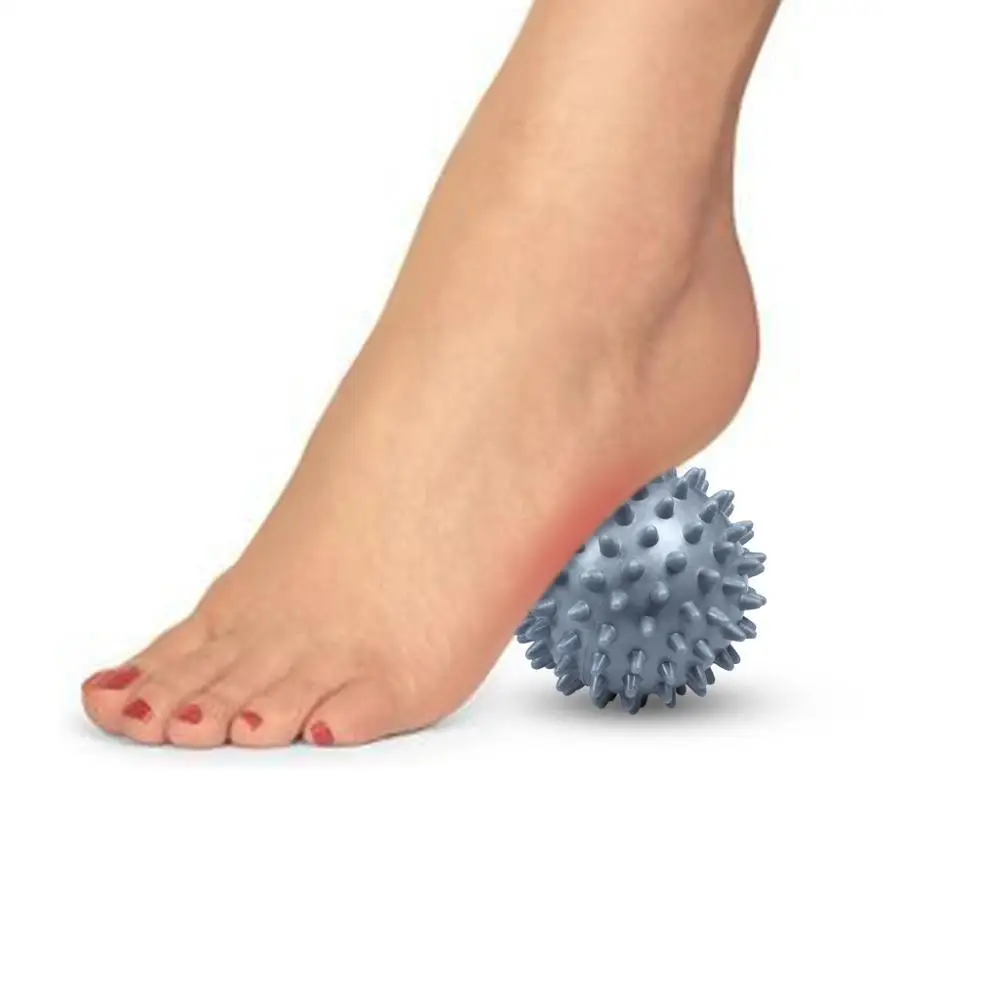 Spiky Massage Gym Ball Best for Plantar Muscle Soreness Foot Back Neck Pain Pilates Yoga Self Massage Relieve (1)
