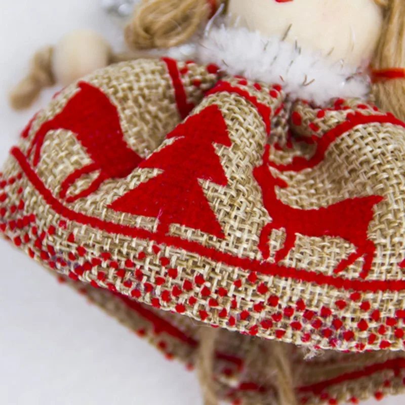Рождественская Кукла висячие украшения фигурки Санта Клауса висячие украшения для рождественской елки Новогодние украшения подвесные украшения