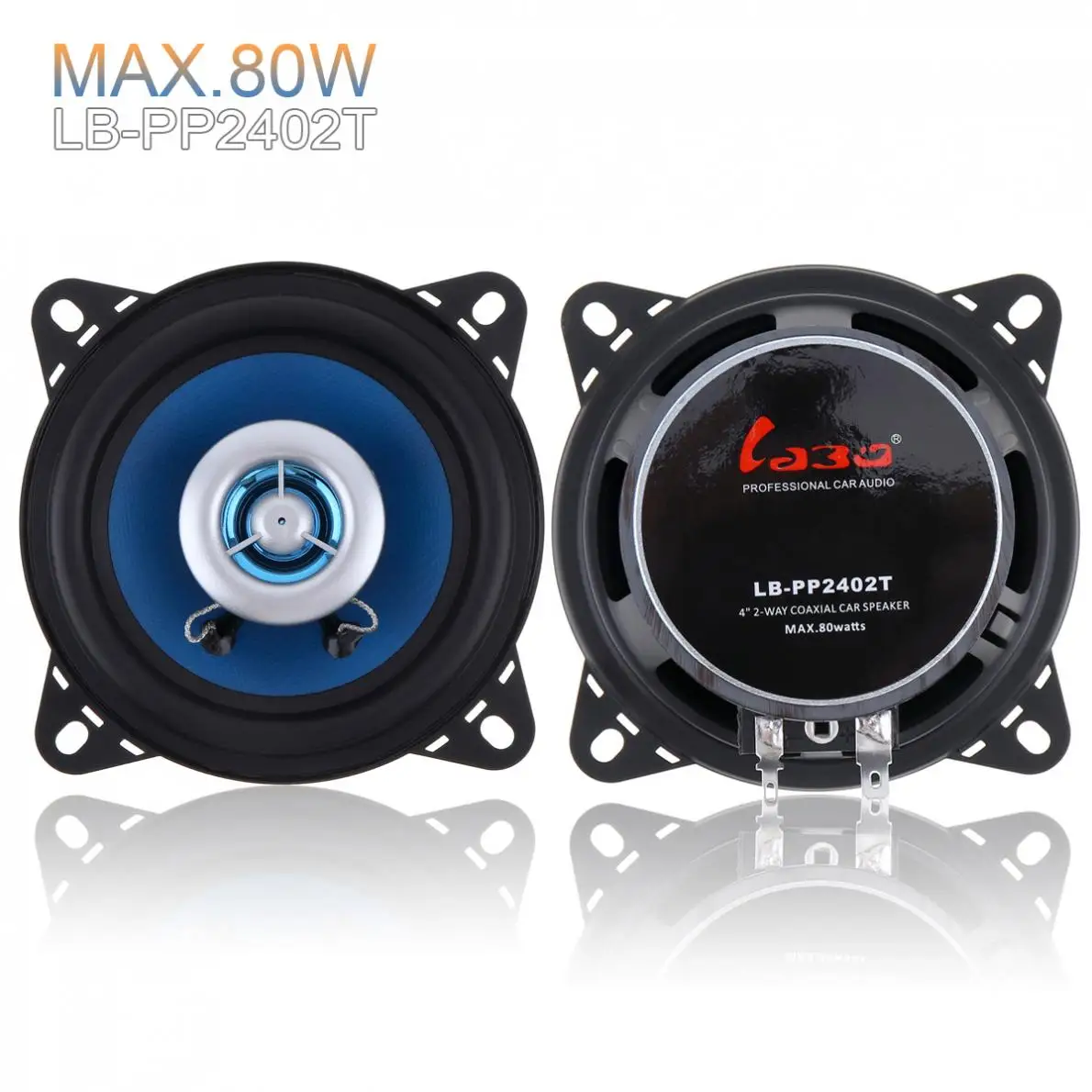 

High Qualty LABO Paired LB - PP2402T Car Coaxial Speaker Music Stereo Loudspeaker Support Any Vehicle Audio System